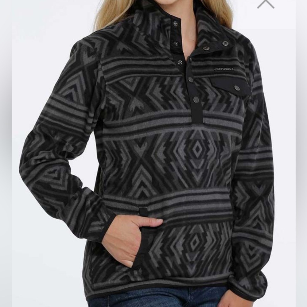 Cinch Ladies Polar Fleece Pullover